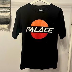 Palace Skateboards Black Tee.  Size Large